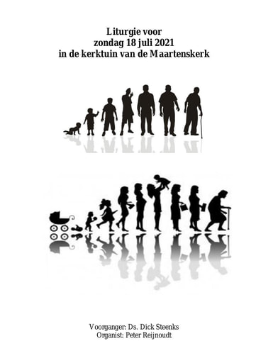 Liturgie 18 juli 2021